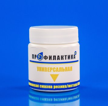 Силіконова змазка для поверхонь гума/метал (густа) 50ml 41453 фото