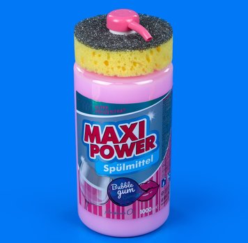 Засіб для миття посуду Maxi Power Bubble Gum 1 л 48190 фото