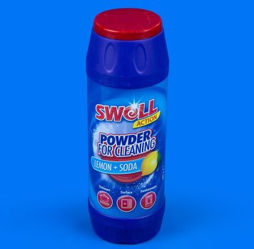 Порошок для чищення Swell Lemon+Soda 500 г 11030411 фото